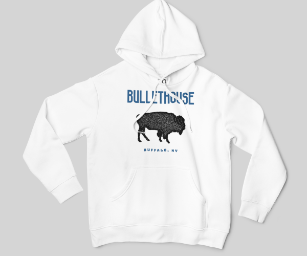 Buffalo Hoodie White